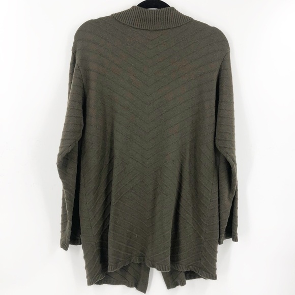 ✅ ESCADA WOOL/CASHMERE CARDIGAN SWEATER SIZE 38 GRN - Picture 5 of 5